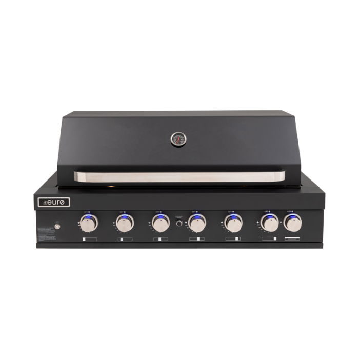 6 burner Black bbq burner