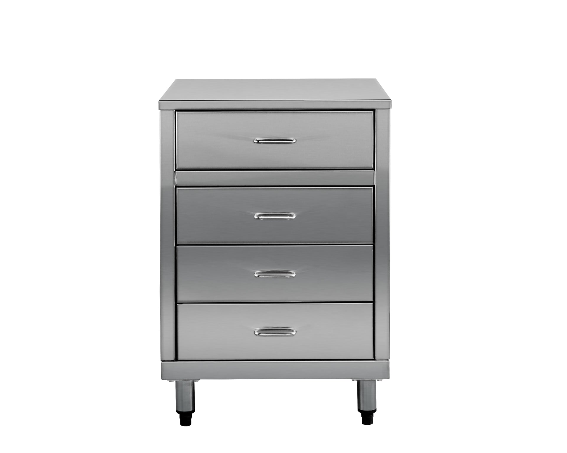 Stainless Steel 4 Drawer Cabinet - cronin-alfresco